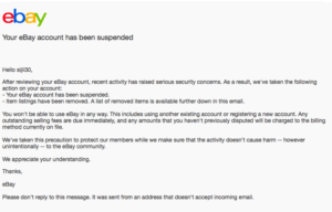 my ebay account got suspended how to reinstate it