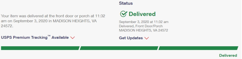 Tracking USPs packages