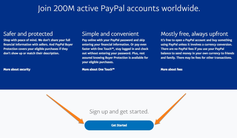 paypal account login uk