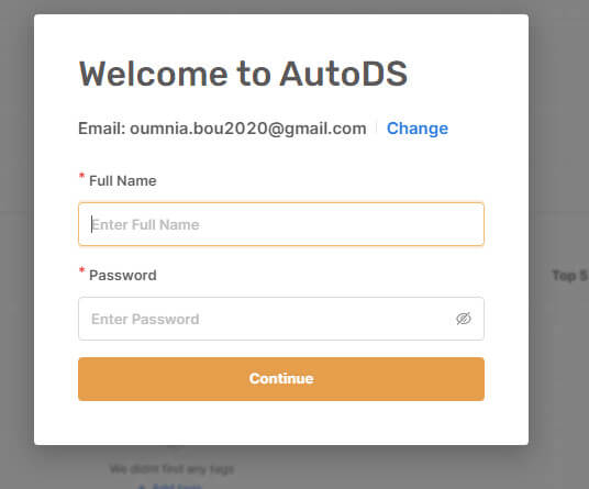 name password autods