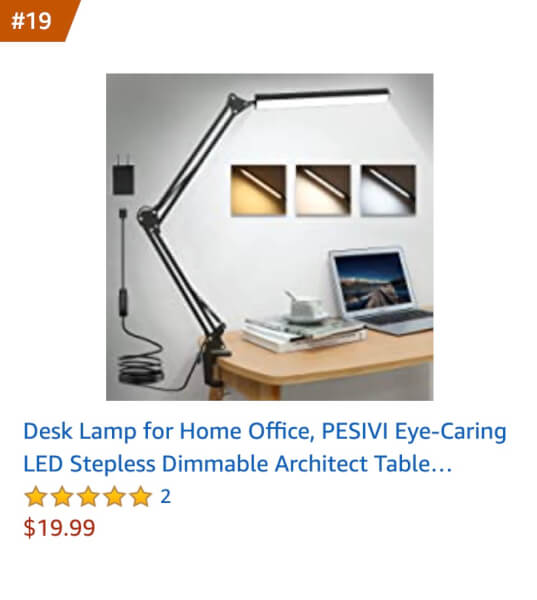Amazon Lamps Product Finding