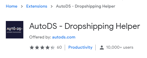 AutoDs Dropshipping Helper