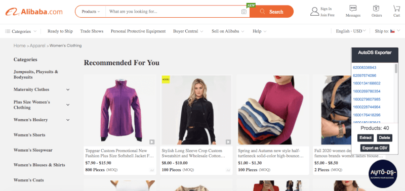 Alibaba to Shopify Dropshipping - AutoDS