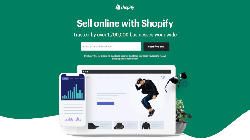 Shopify قناة بيع منصة