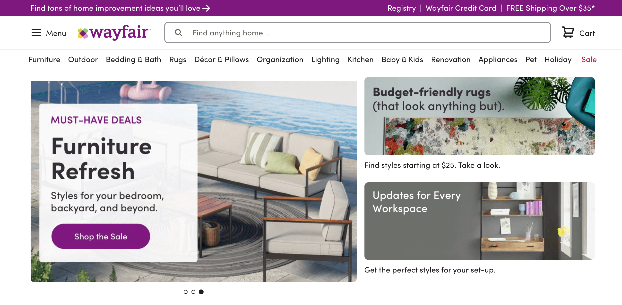 wayfair home products dropshipping
