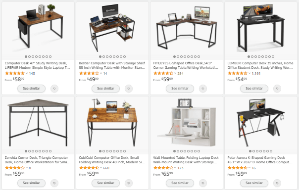 Computer desks to sell on eBay