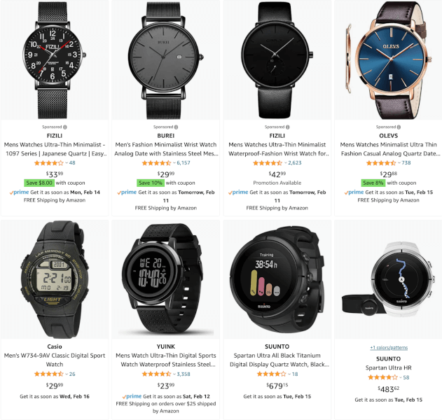 ultra-thin watches online selling