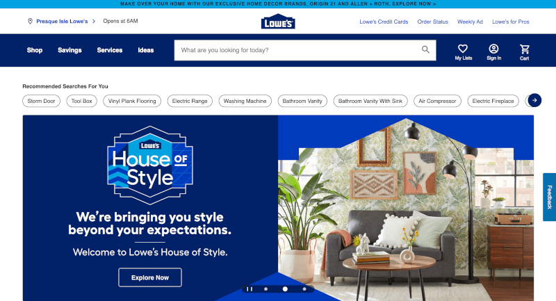 lowe's shopify dropshipping supplier