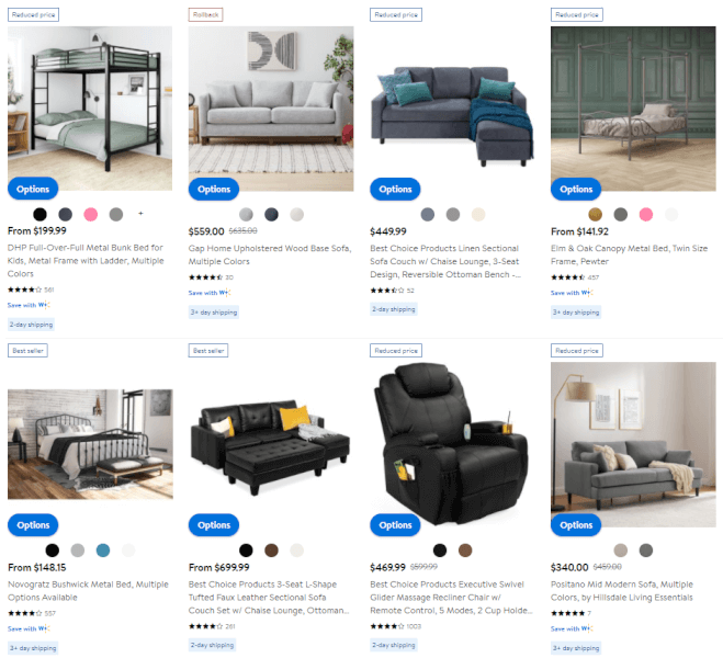 furniture dropshipping products