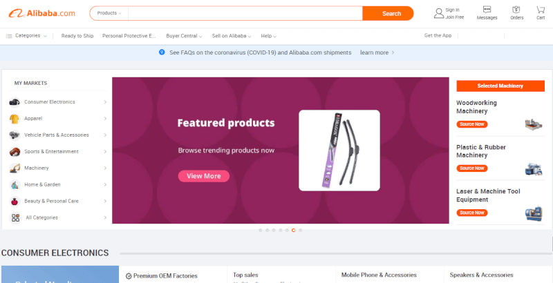 alibaba free dropshipping suppliers
