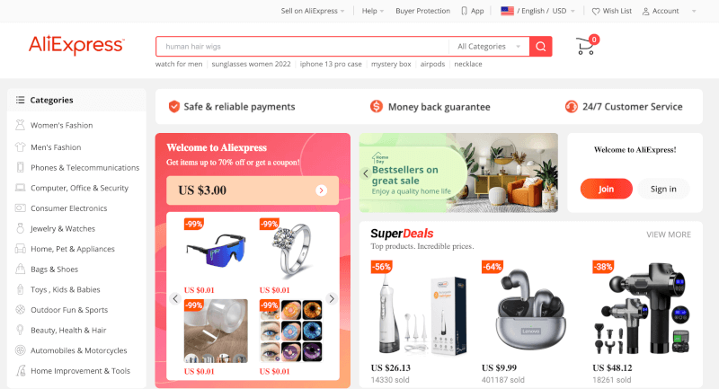 aliexpress b2b online marketplace for dropshipping