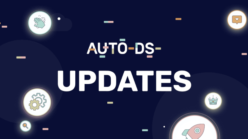 AutoDS updates