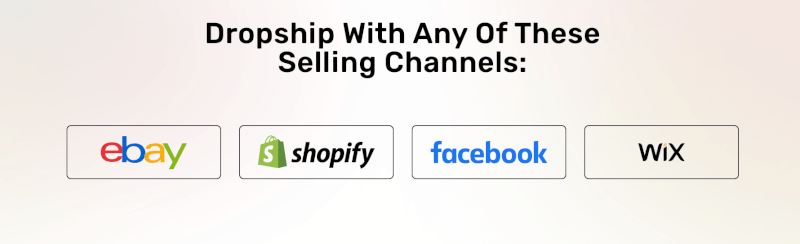 Dropshipping Selling Channels