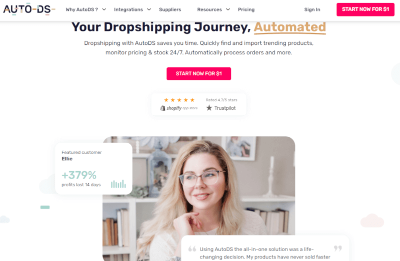 Dropshipping Automation with AutoDS
