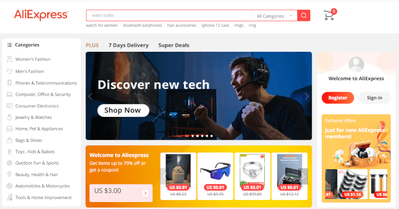 AliExpress dropshipping suppliers