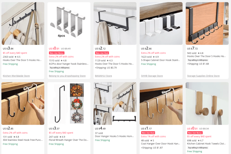 door hanger hooks trending product 2024