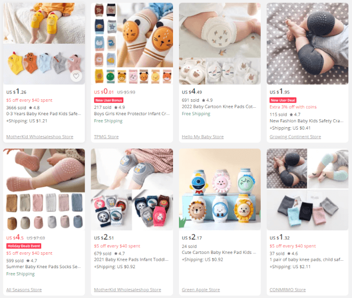 Baby Knee Pads dropshipping baby products