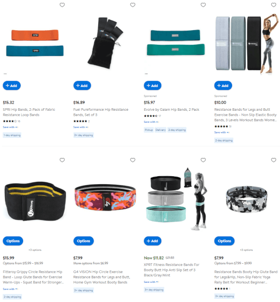 Hip Resistance Bands Fitness Products To Sell