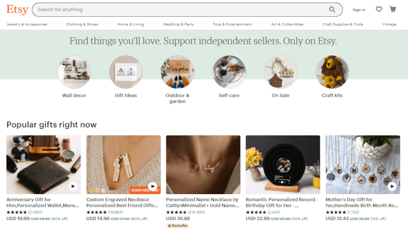 Etsy dropshipping suppliers