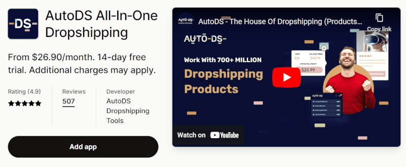Automate AliExpress Dropshipping On Shopify Using AutoDS