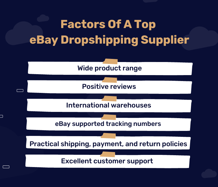 Features Of The Best eBay Dropshipping Suppliers