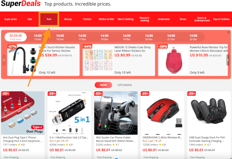 AliExpress Super Deals dropshipping to scale our business
