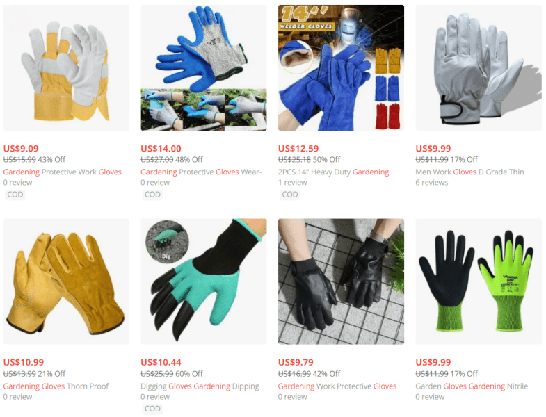 Home And Garden Items Gardening Gloves