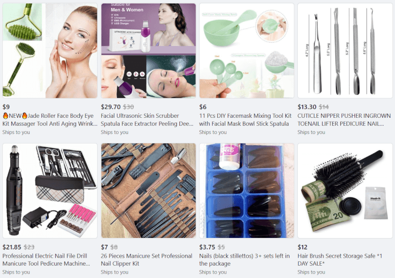 Beauty & Health Best Products To Dropship On Facebook Marketplace