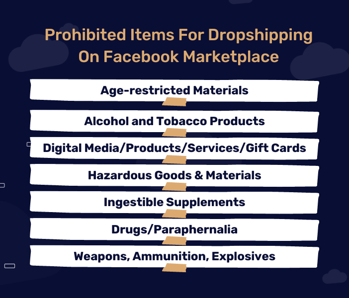 Prohibited Items To Dropship On Facebook Marketplace