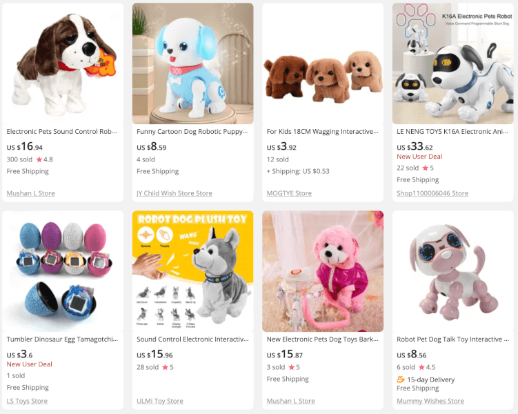 Robotic Dog Toy For Kids toys dropshipping