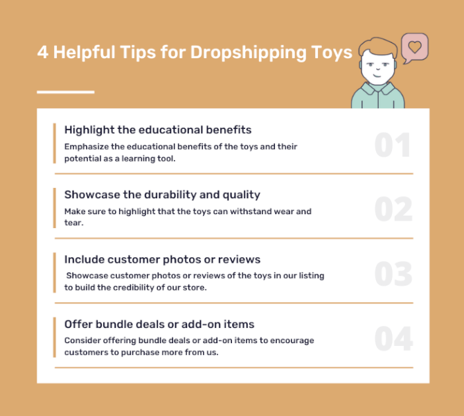 Special Tips for dropshipping toys