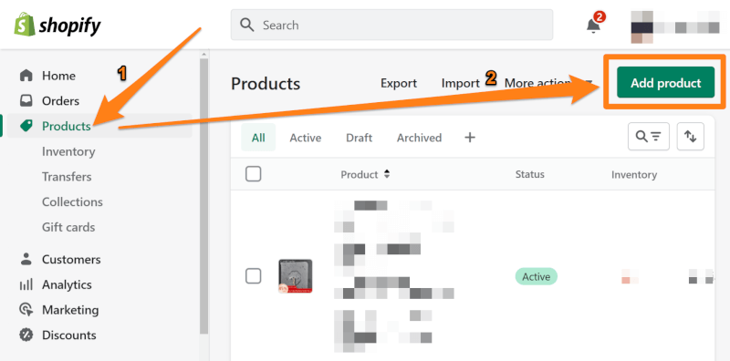 How To Add Products To Shopify Manually Log In Account