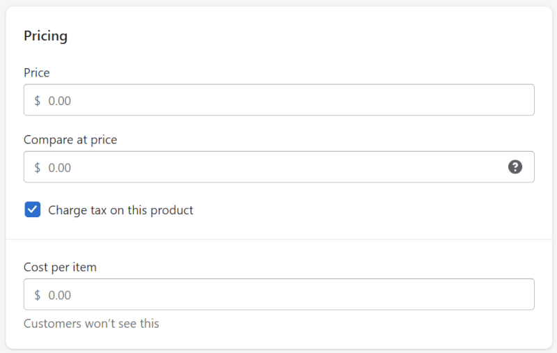 How To Add Products To Shopify Manually Set Up Pricing