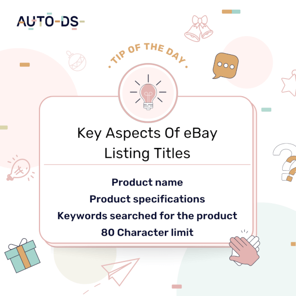 Key aspects of eBay listing titles