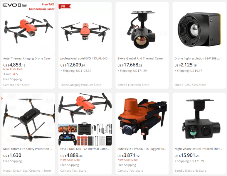 Dropshipping Drones Thermal Drone With Camera