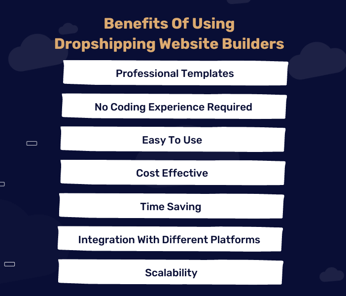 Benefits Of Using Dropshipping Website Builders