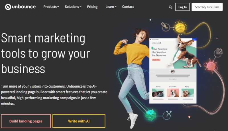 Unbounce best dropshipping tools