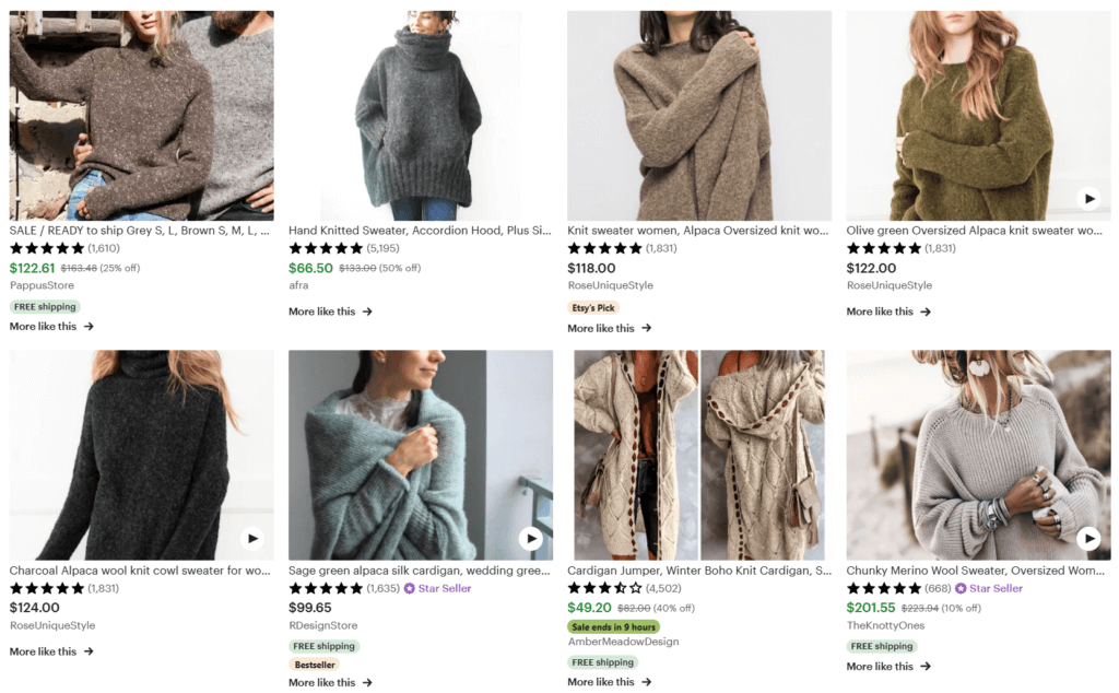 Dropshipping Clothes Women's Sweaters