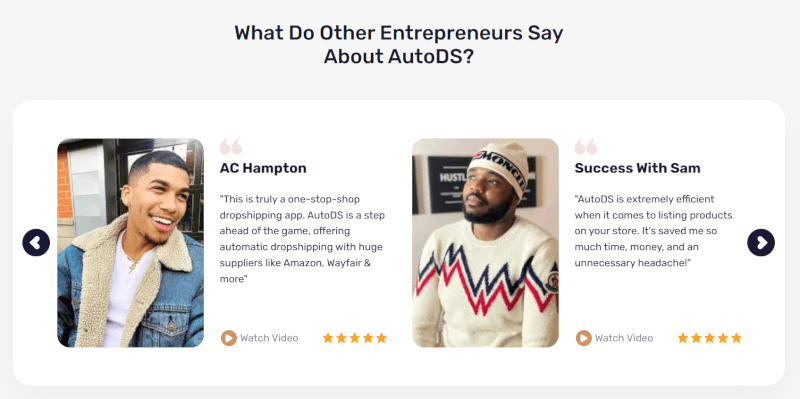 AutoDS Customer Success Stories