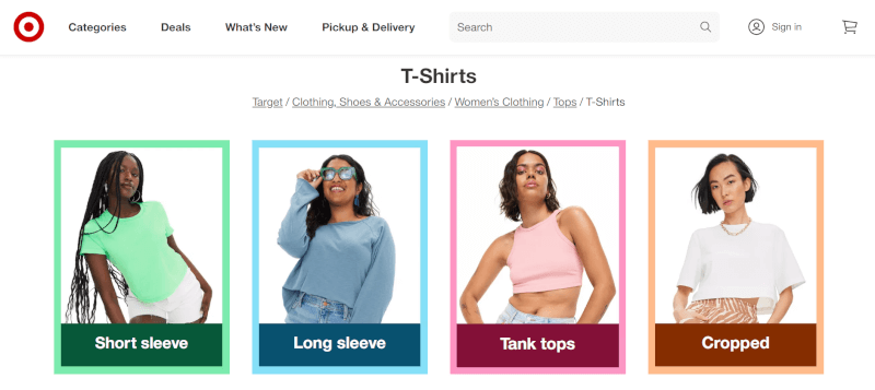 Dropshipping T-Shirt Supplier Target