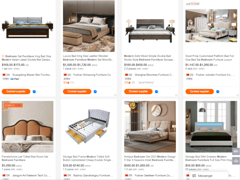 Bedroom furniture dropshipping
