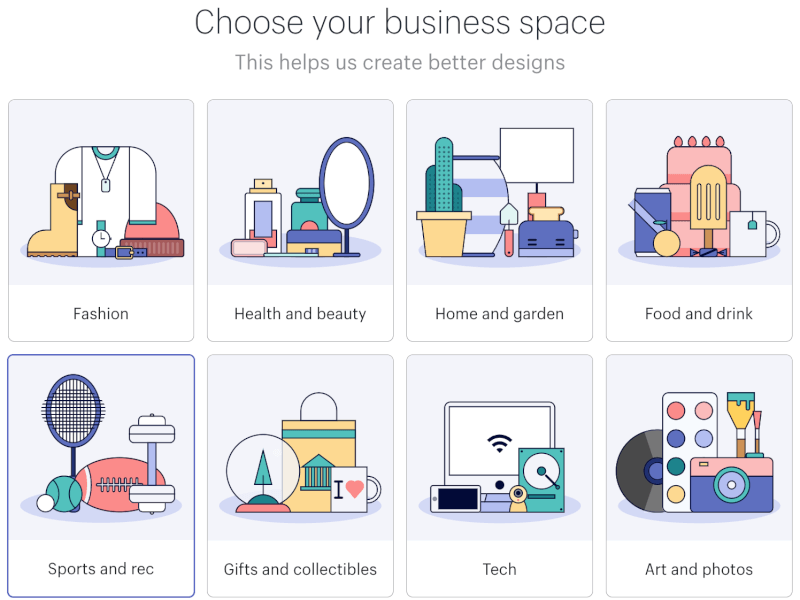 Choose your business space for Shopify dropshipping store