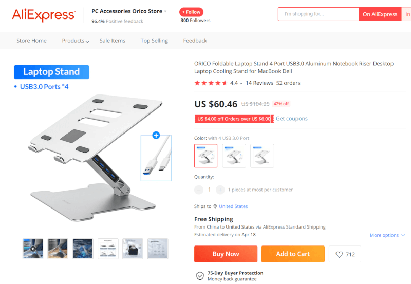 High Profit Margin Product Foldable Laptop Stand Supplier's Website