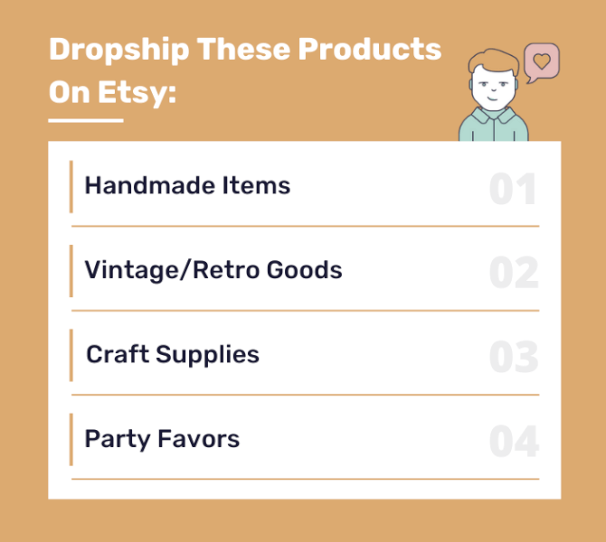 Allowed Products To Dropship On Etsy