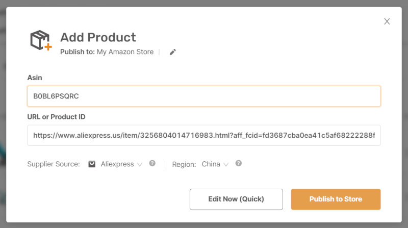 Add Product On Amazon Through AutoDS