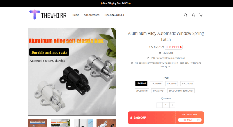 Aluminum Alloy Window Latch Seller's Website