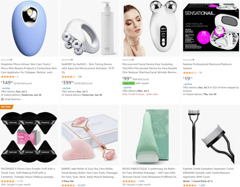 Beauty tools & accessories