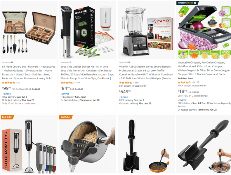 Kitchen gadgets Amazon trend