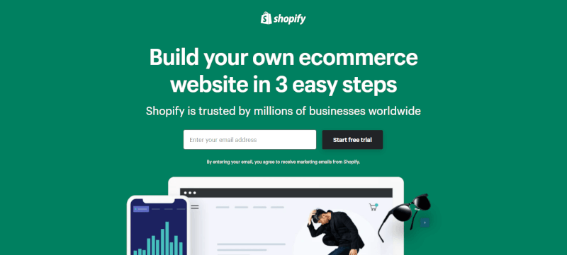 Shopify website as a dropshipping platform