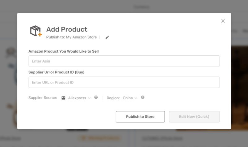 AutoDS Add Product how to dropship on Amazon without money